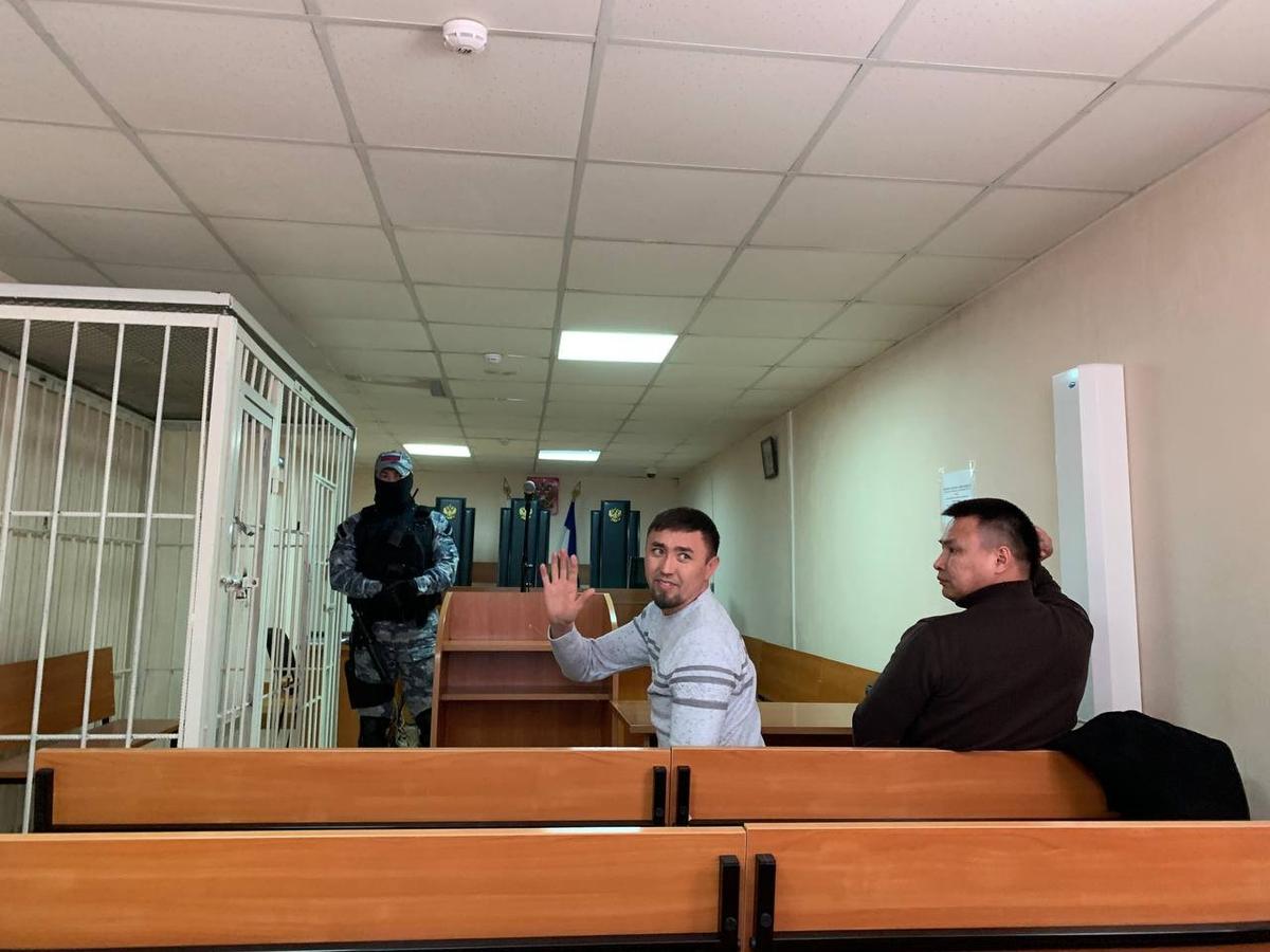 Фаиль Алсынов в зале суда. Фото: телеграм-канал «Однажды в Башкирии»