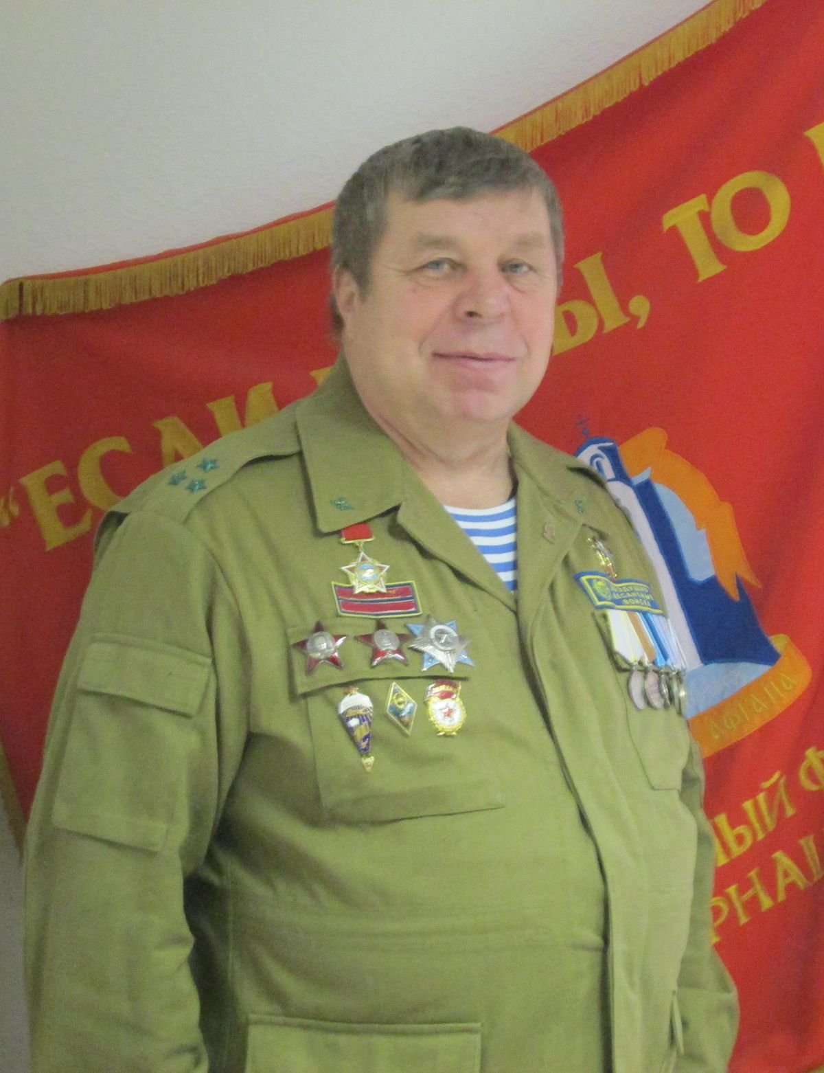 Alexander Metla, a veteran of the Soviet–Afghan War. Photo: Belarus Today