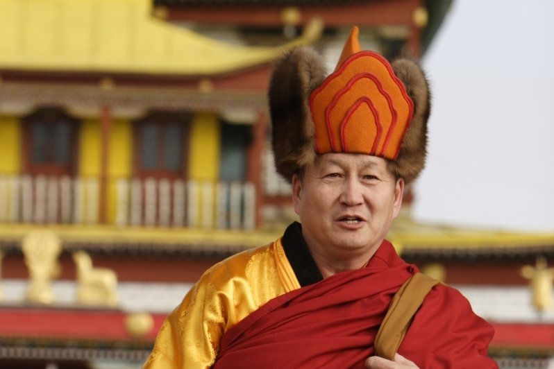 Глава Буддийской традиционной сангхи России Дамба Аюшеев. Фото: «Новая Бурятия»