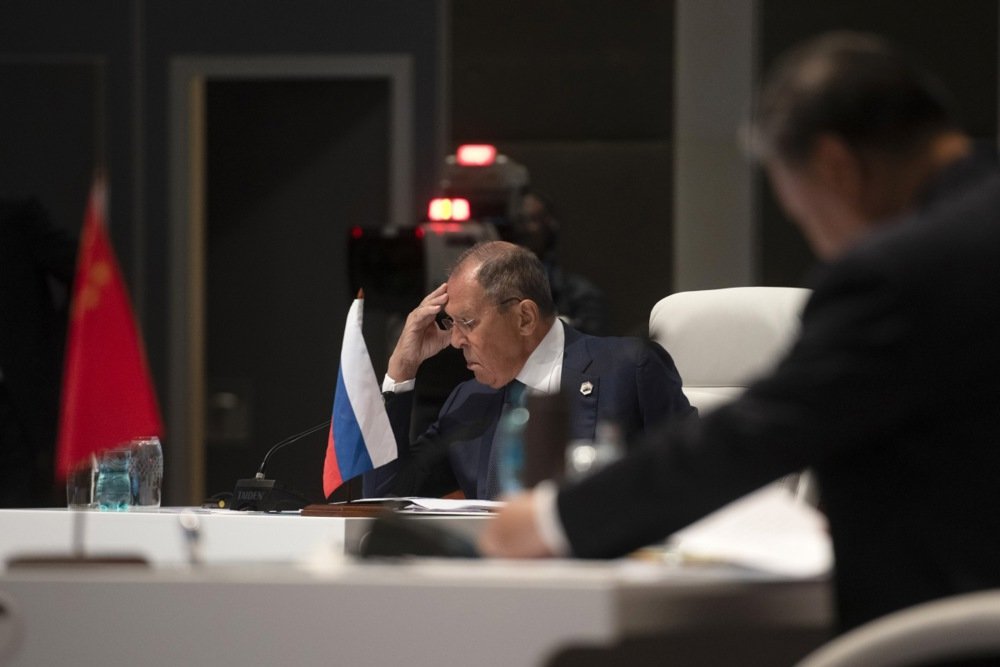 Сергей Лавров на саммите БРИКС. Фото: ЕРА