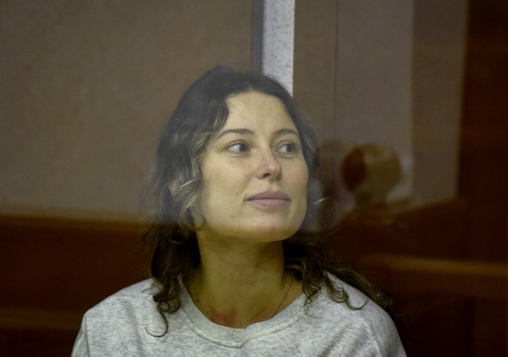 Dual US-Russian citizen Ksenia Karelina was sentenced to 12 years in prison for treason in August for donating money to a charity supporting Ukraine. Photo: EPA-EFE/STRINGER