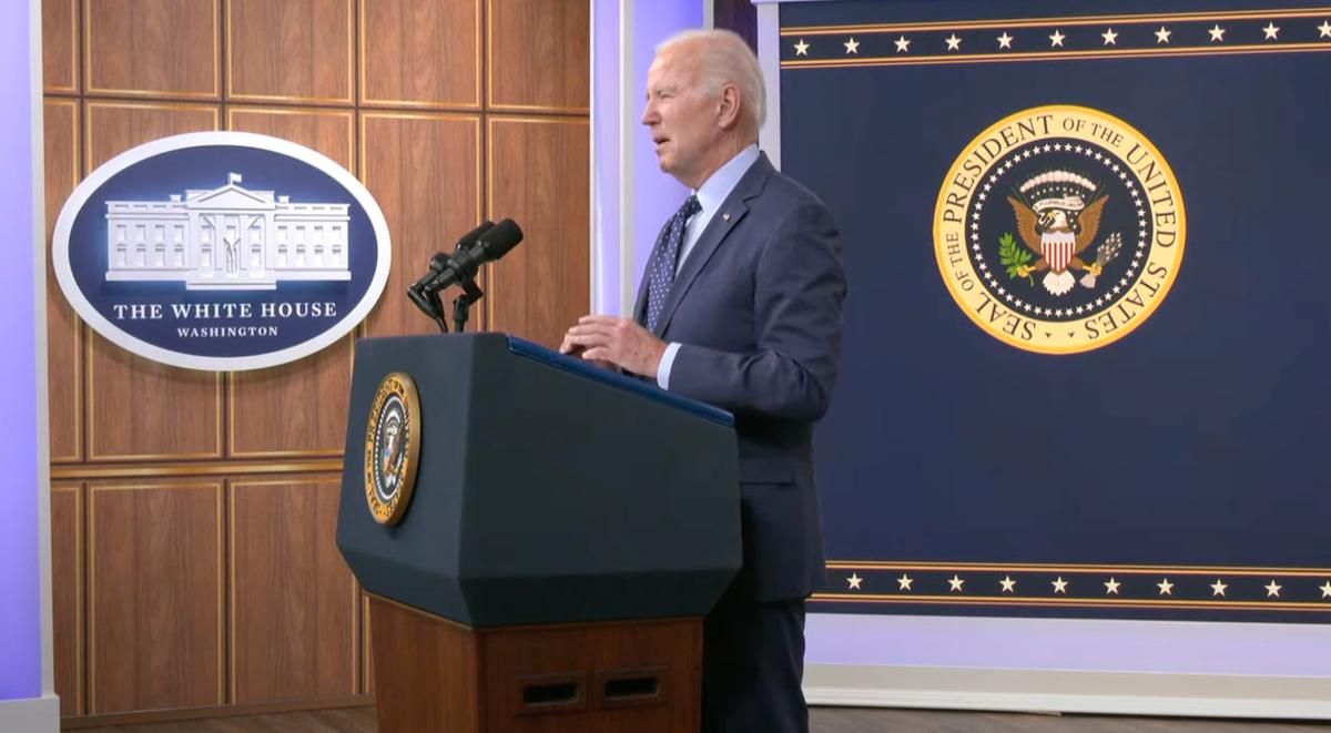 Фото: выступление Джо Байдена