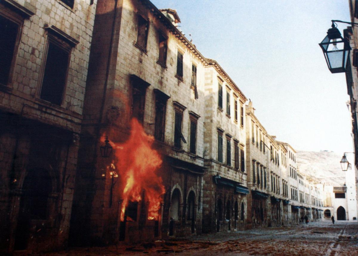 Обстрел при осаде Дубровника. Фото:  Wikimedia Commons , CC BY-SA 3.0