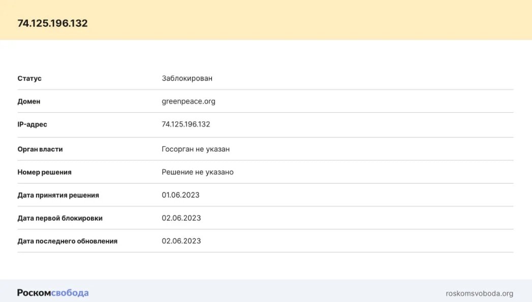 Screenshot: Roskomsvoboda