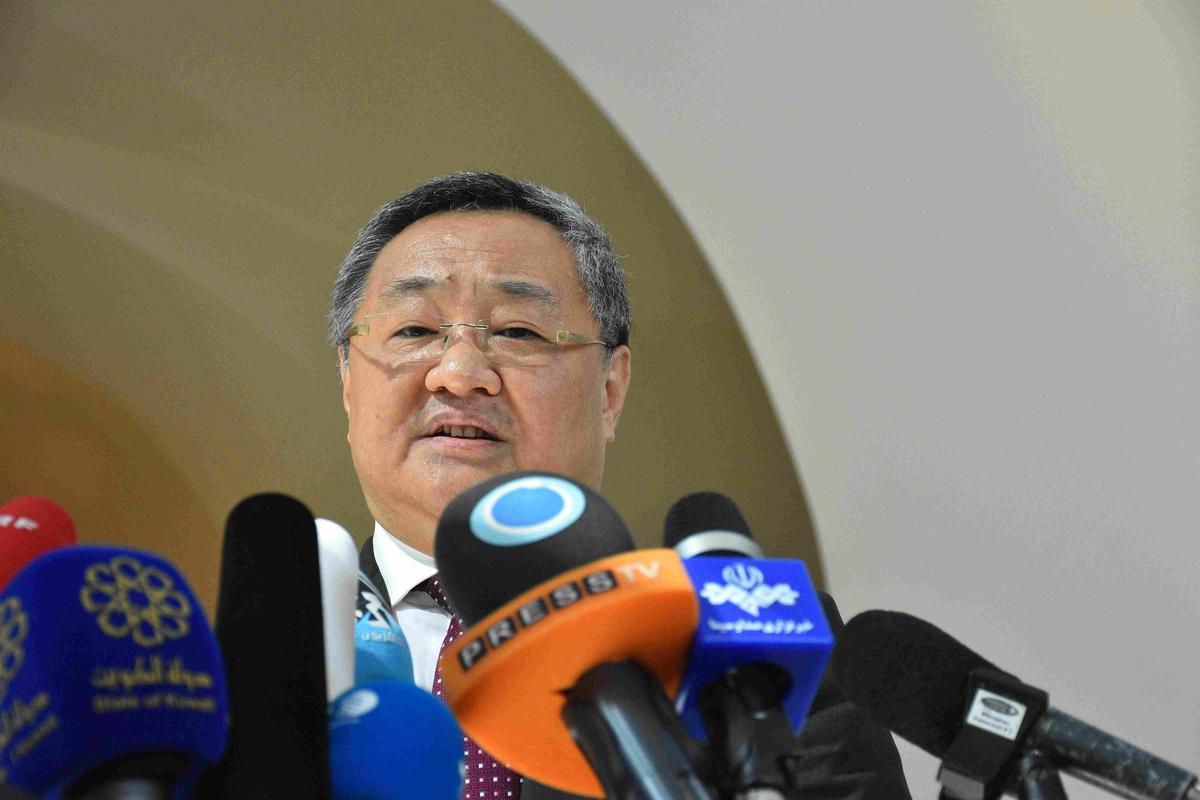 Глава китайской миссии в Евросоюзе Фу Цун. Фото: Askin Kiyagan / Anadolu Agency / Getty Images