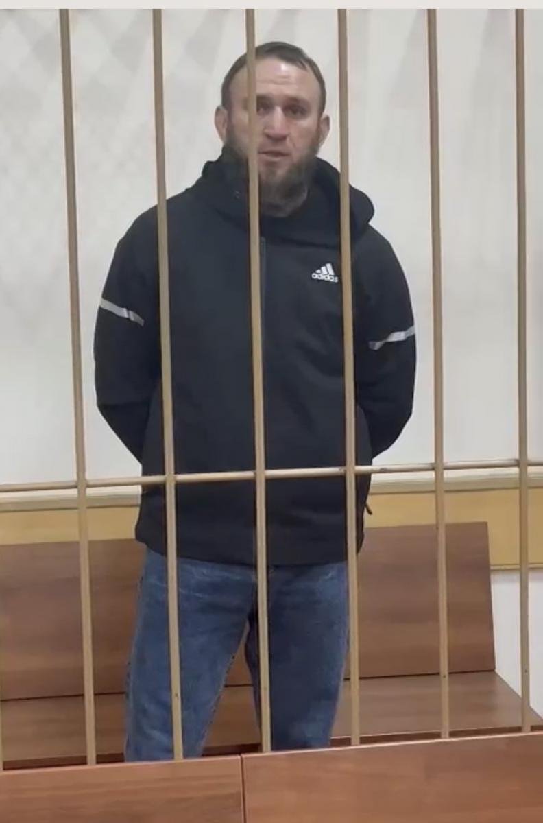 Якубов в суде. Фото: пресс-служба Чертановского суда Москвы