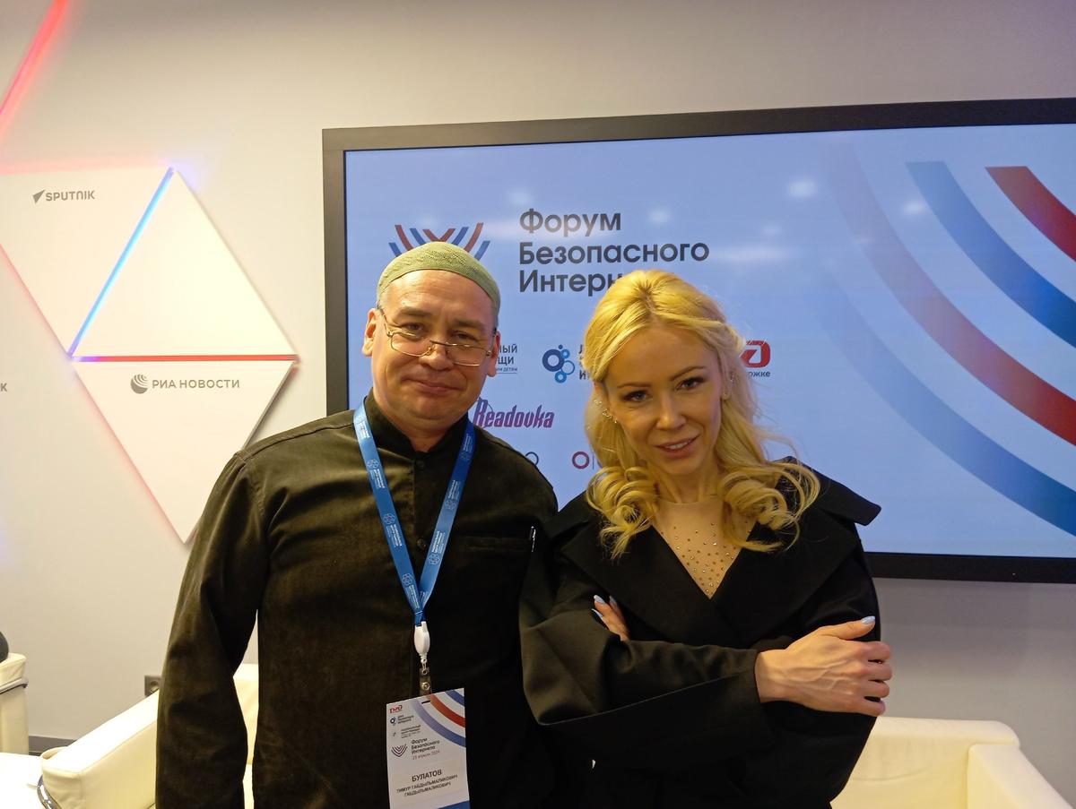 Тимур Булатов и Екатерина Мизулина. Фото: Тимур Булатов / ВКонтакте