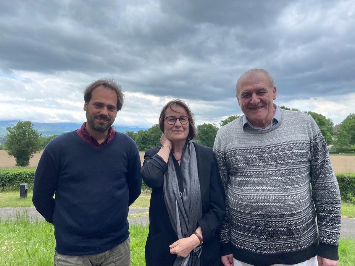 Сопредседатели правления Международной Ассоциации «Мемориал» Андреа Гуллотта, Ирина Щербакова и Евгений Захаров.