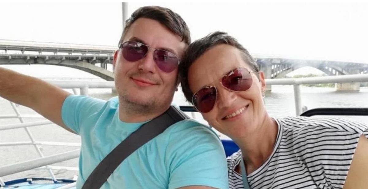 Ирина Славникова с мужем Александром Лойко. Фото: novychas.online