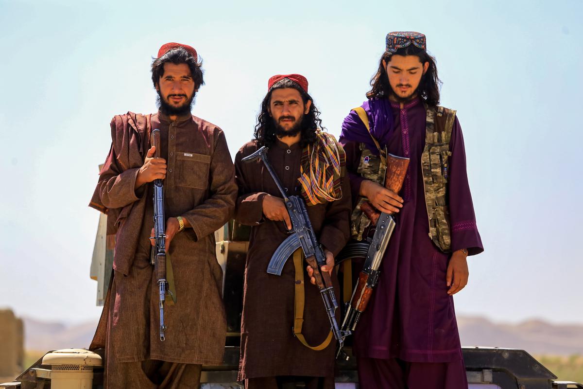 A Taliban security patrol in Kabul, Afghanistan, 25 August 2024. Photo: EPA-EFE / SAMIULLAH POPAL