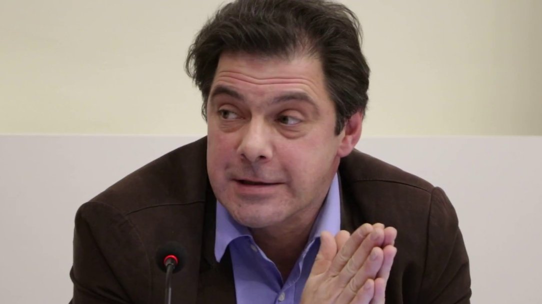 Политолог Кирилл Рогов. Скриншот Грани Ру