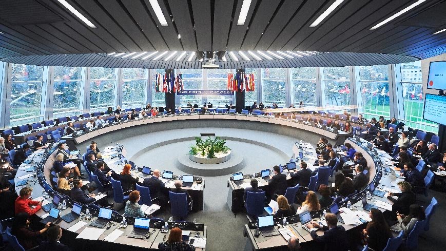 Committee of Ministers of the Council of Europe. Photo:  Concil of Europe