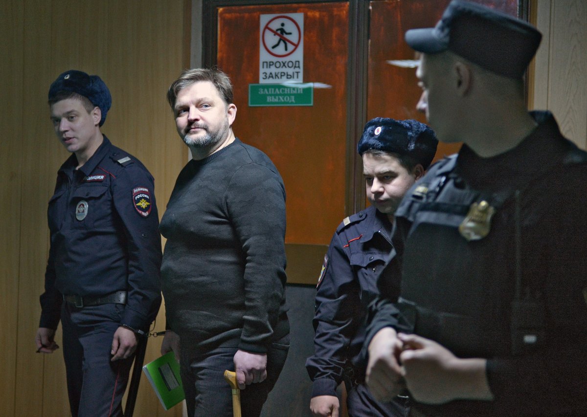 Никита Белых перед началом заседания суда, 8 декабря 2017 года. Фото: Геннадий Гуляев / Коммерсантъ / Vida Press