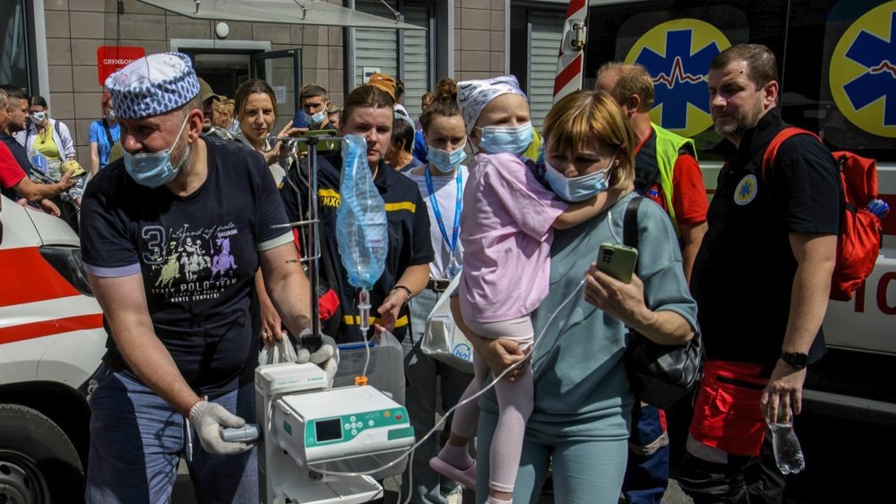 Rescue work at Kyiv Children’s Hospital completed after Russian air strike