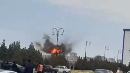 Iranian Shahed drones strike airport in Azerbaijan, injuring two civilians