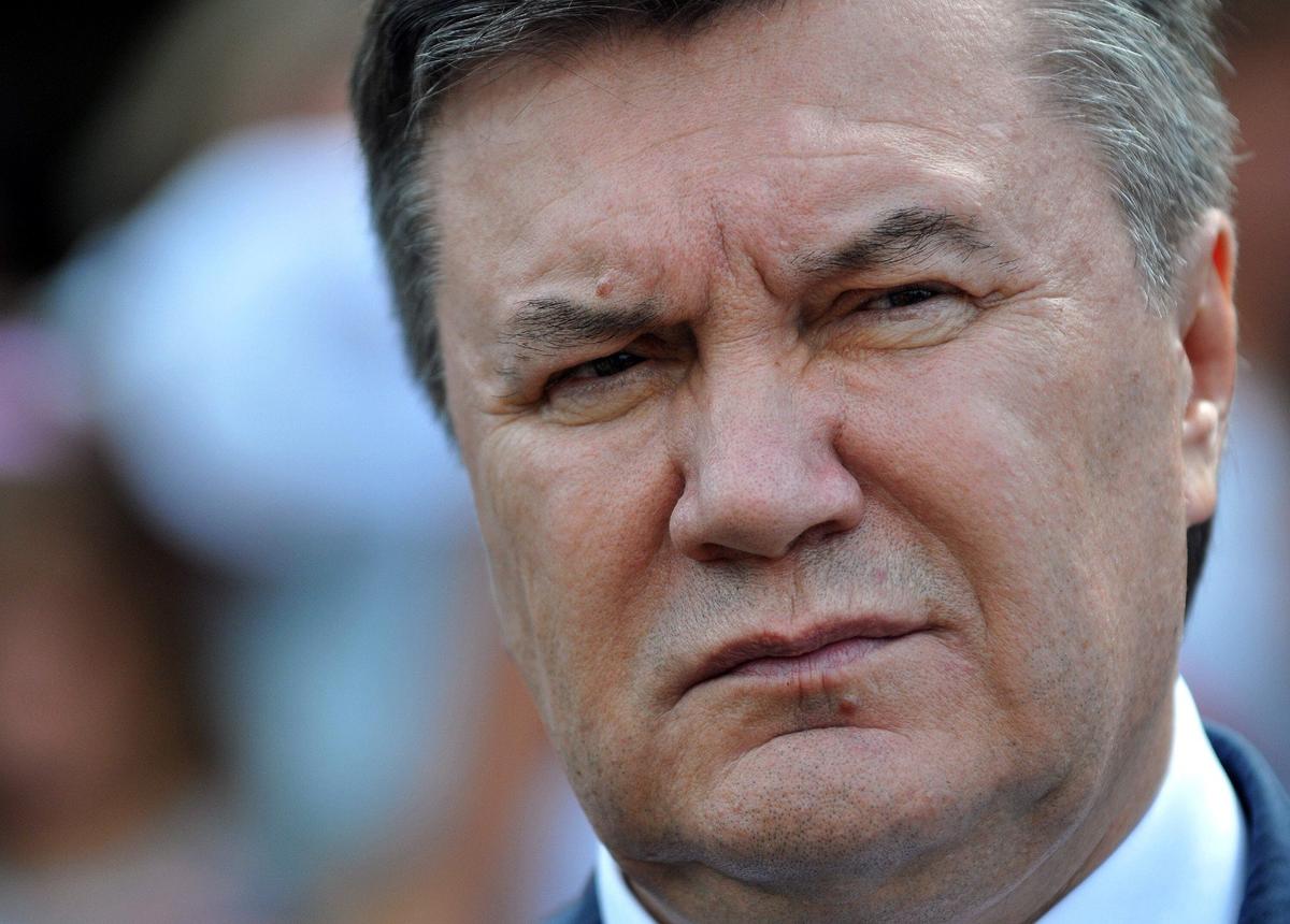 Бывший президент Украины Виктор Янукович. Фото: EPA