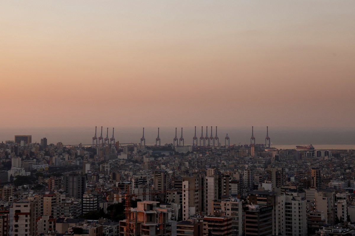 Вид на Бейрут, Ливан, 8 августа 2024 года. Фото: Amr Alfiky / Reuters / Scanpix / LETA