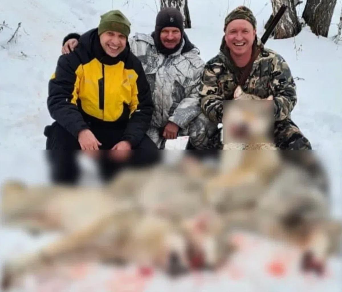 Депутат Хахалов на охоте. Фото из соцсетей