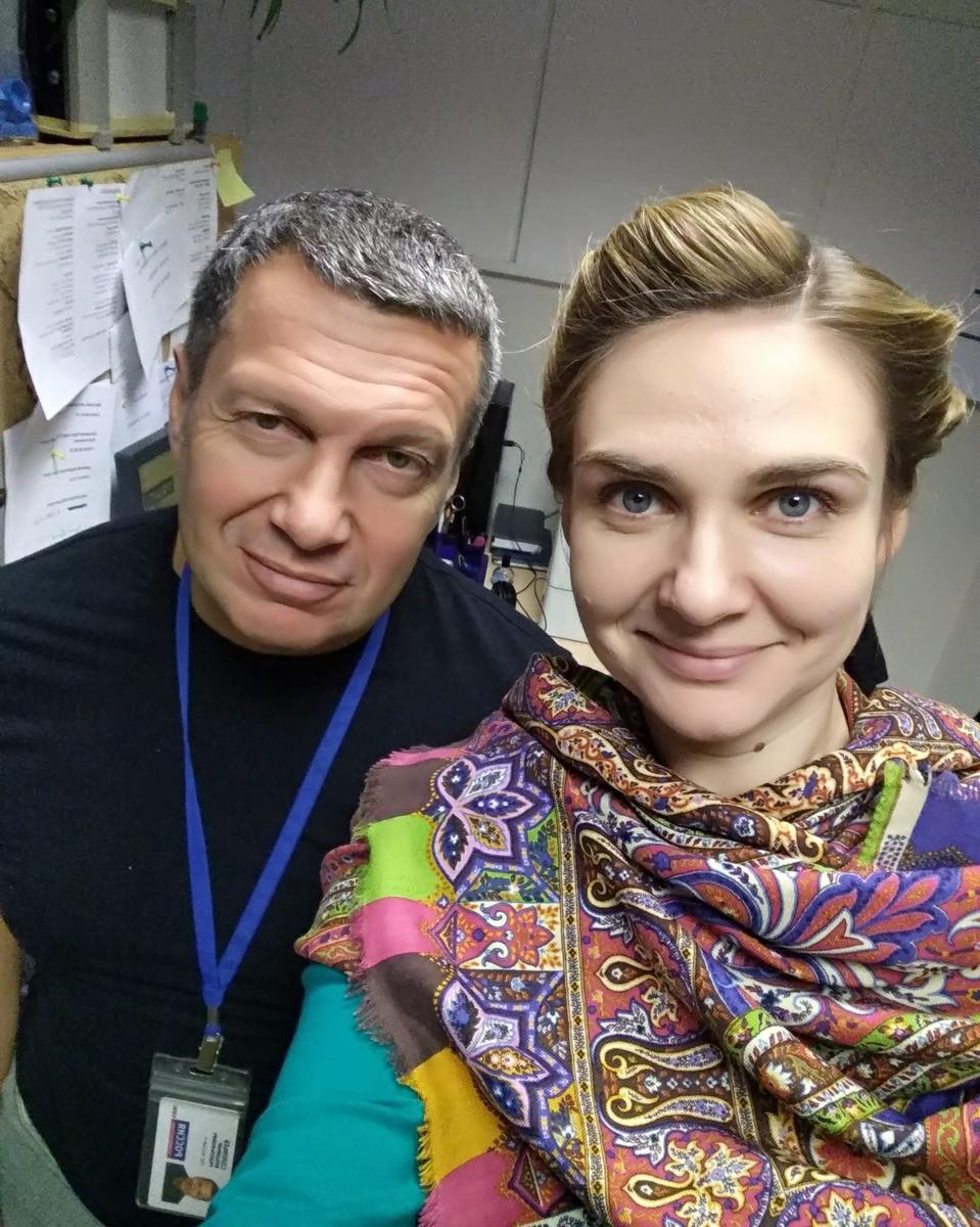 Владимир Соловьёв и Анна Шафран. Фото:  Facebook