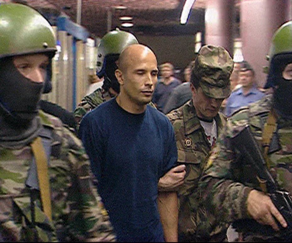 Арест Сергея Буторина, 2001 год. Фото: скрин видео