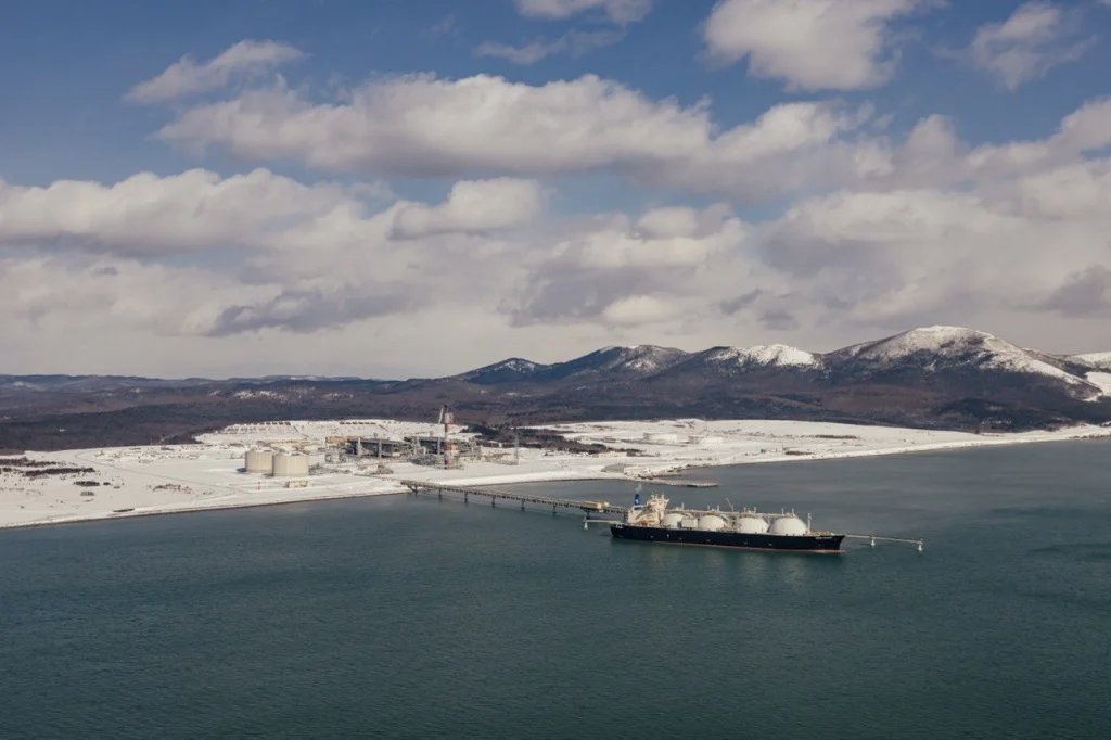 A Sakhalin-2 project facility. Photo:  Sakhalin Energy