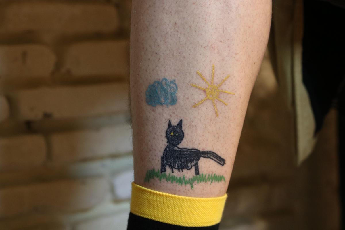 Татуировка по эскизу. Фото: Павел Кузнецов / специально для «Новой-Европа»