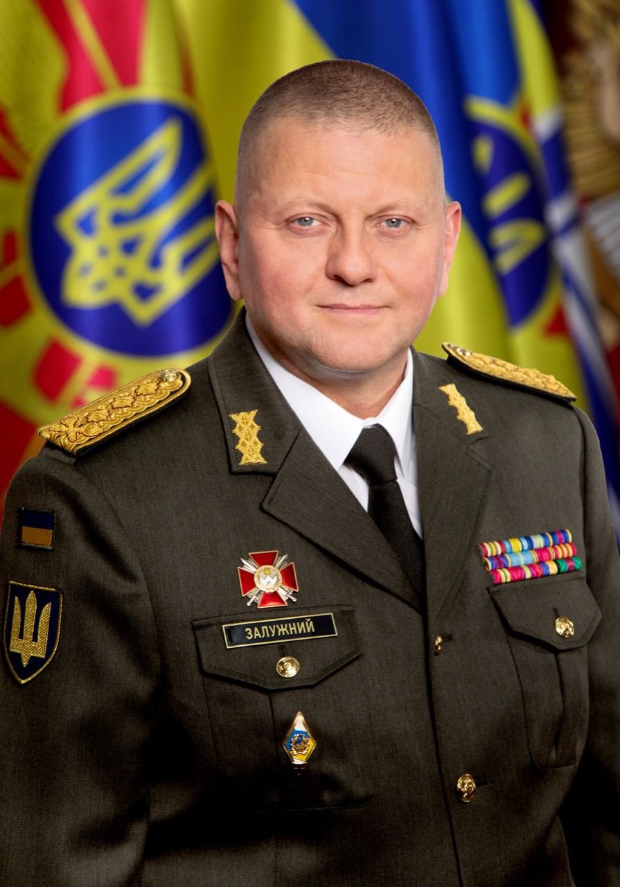 Валерий Залужный. Фото:  Wikimedia Commons , Mil.gov.ua, CC BY 4.0