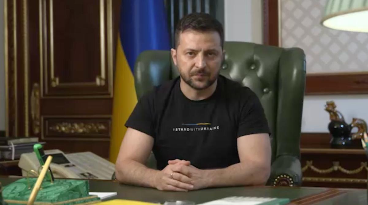 Фото: скрин с видео Владимира Зеленского