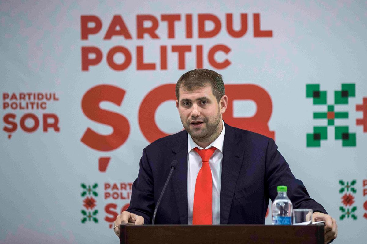 Moldovan parliamentary candidate, Șor Party leader, Ilan Șor. Photo: EPA-EFE / DUMITRU DORU