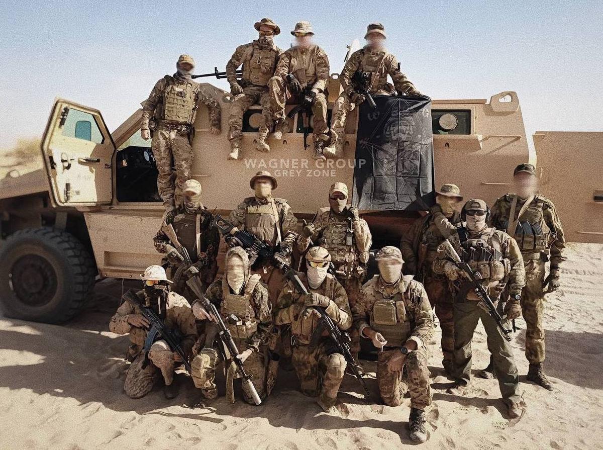 Wagner Group mercenaries in Africa. Photo: Grey Zone