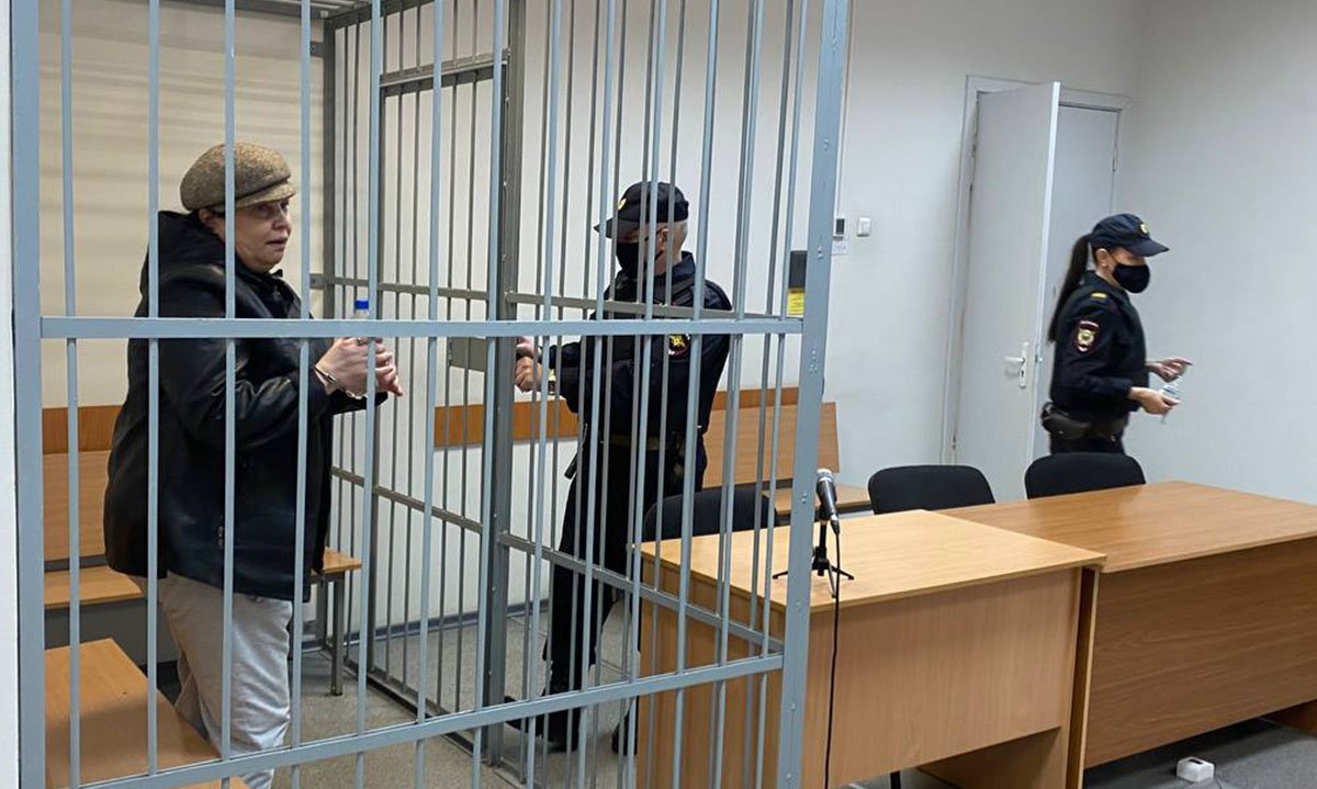 Ирина Быстрова в зале суда. Фото: Губерния Daily