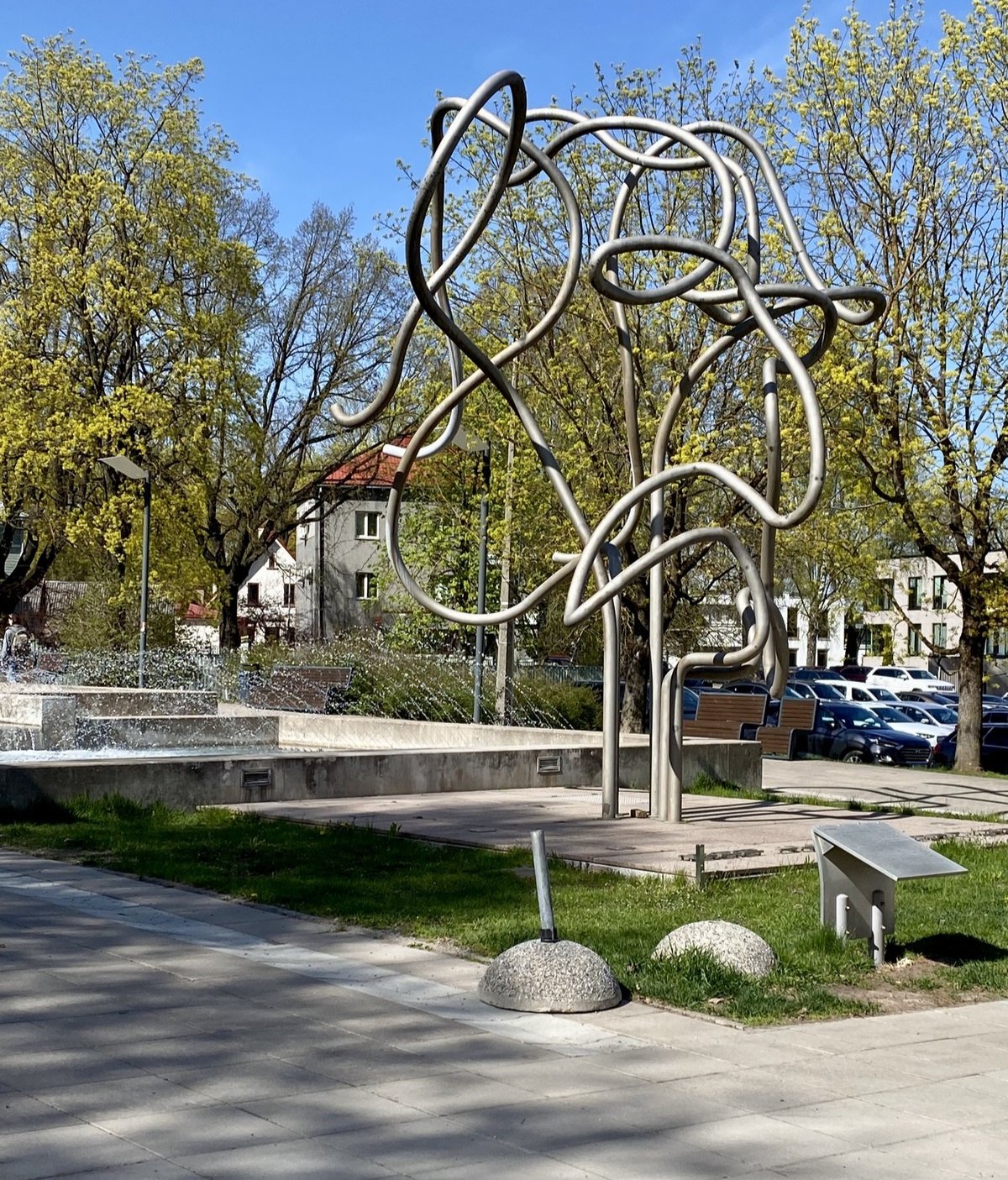 Памятник Юрию Лотману в Тарту. Фото: Ирина Генис
