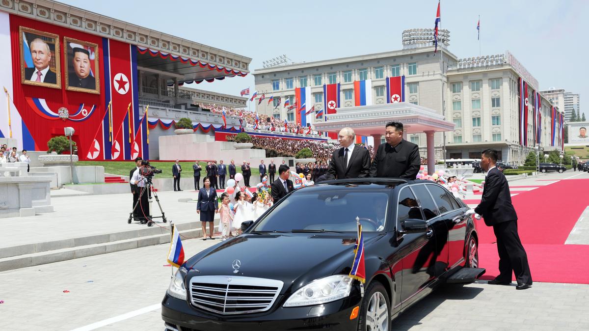 Putin does Pyongyang