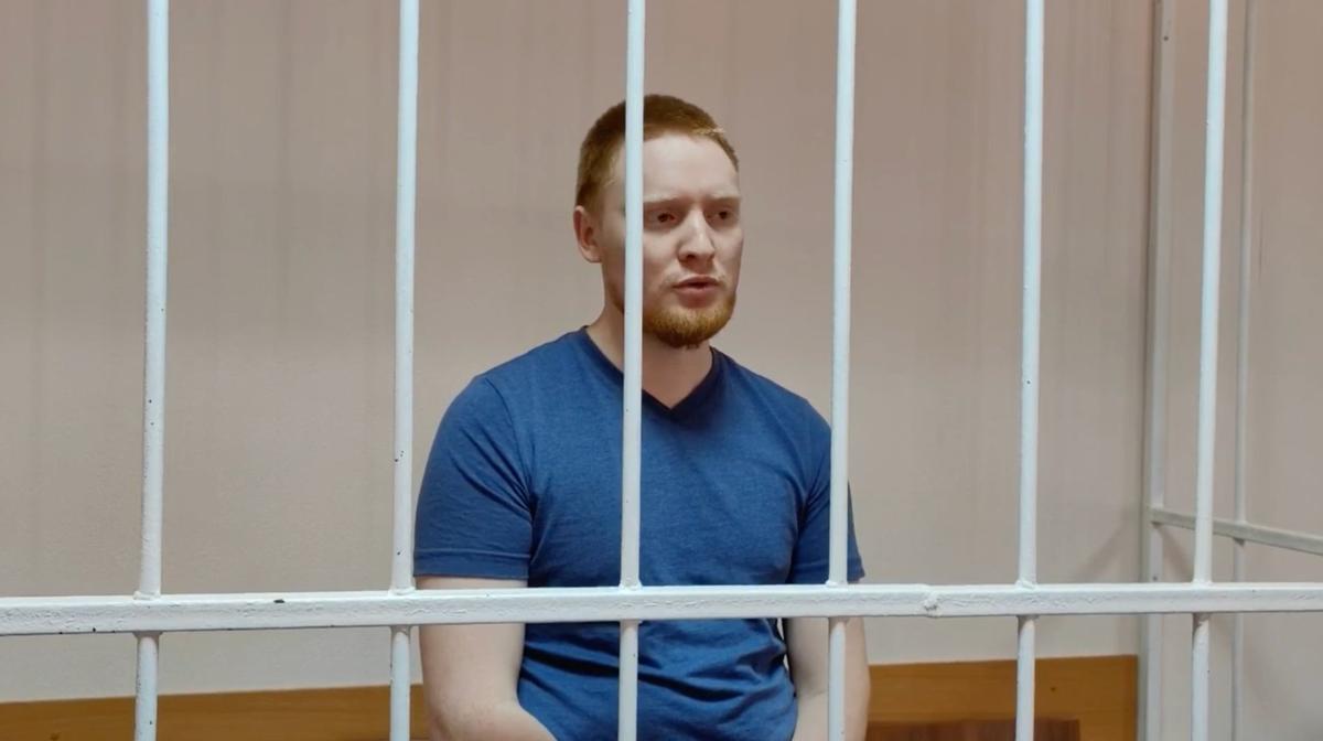 Фото: Роман Паклин в суде