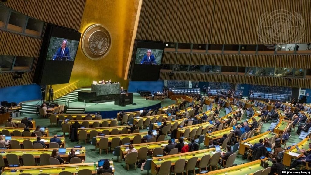 Голосование в ООН за резолюцию, направленную против России. Фото:  ООН