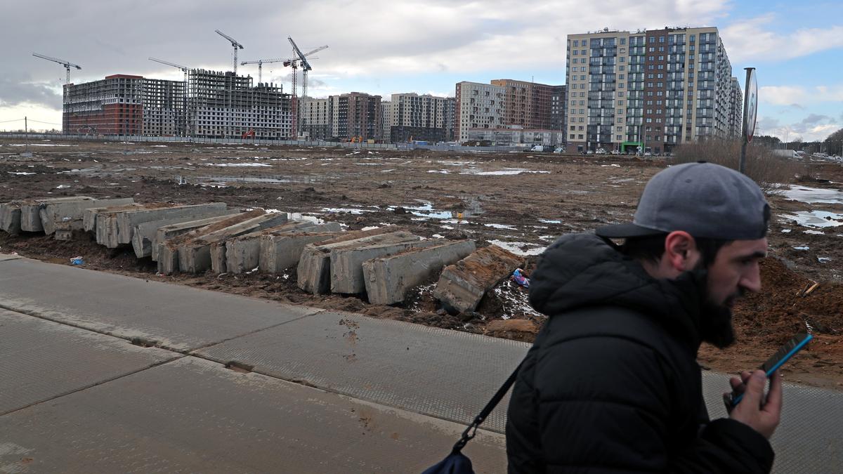 How did the war affect Russia’s real estate market?