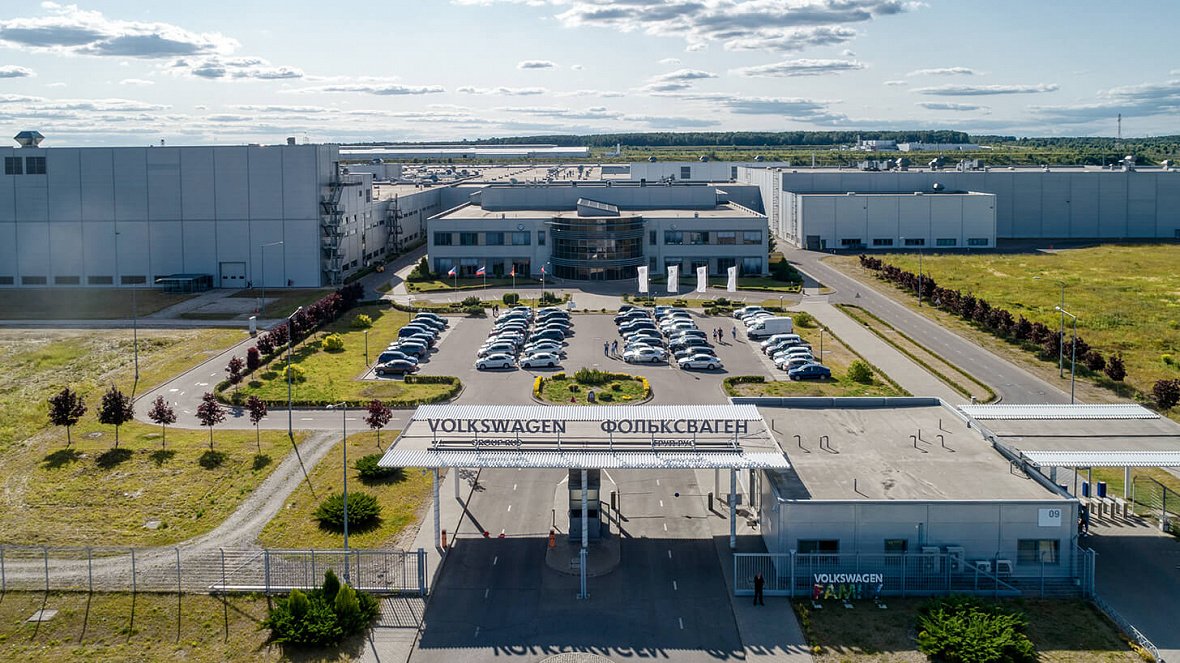 Автомобильный завод Volkswagen в Калуге. Фото:  Volkswagen Group