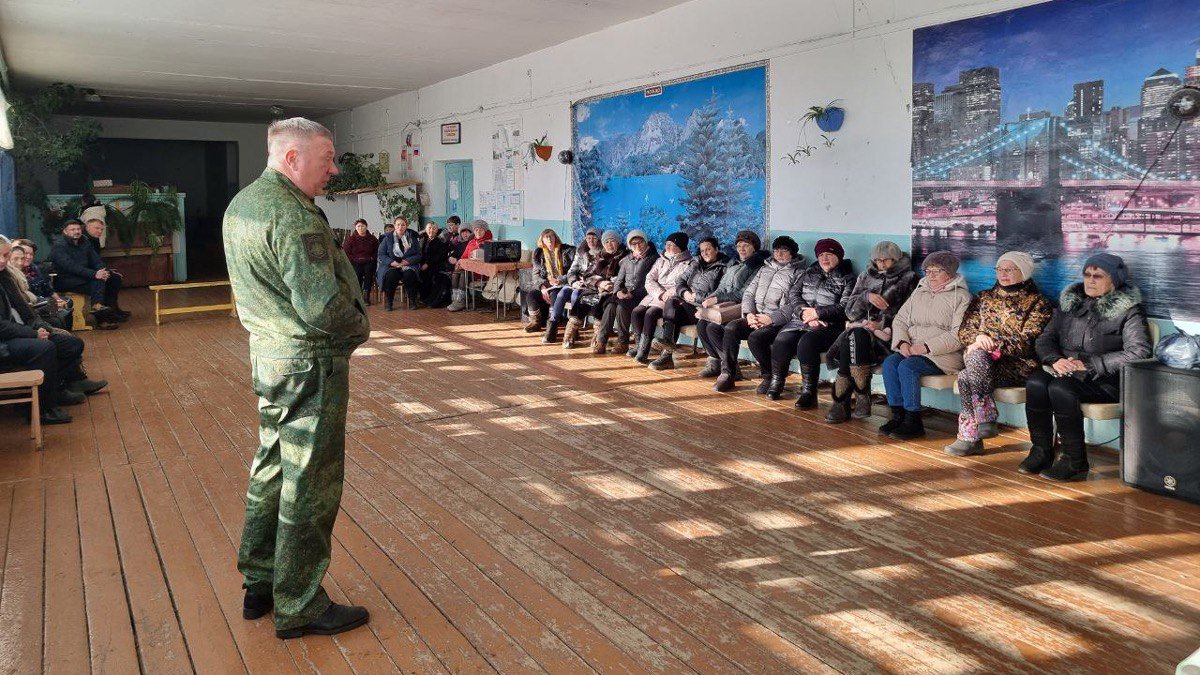 Андрей Гурулёв на встрече с жителями Забайкальского края, 2 февраля 2024 года. Фото: Telegram