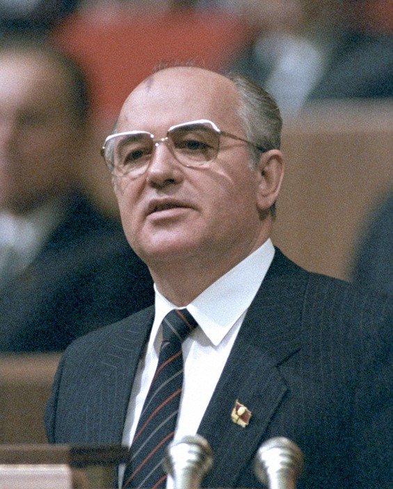 Заключительная речь Генерального секретаря ЦК КПСС М. С. Горбачева, 6 марта 1986 года, Кремлевский Дворец съездов. Фото: Wikipedia