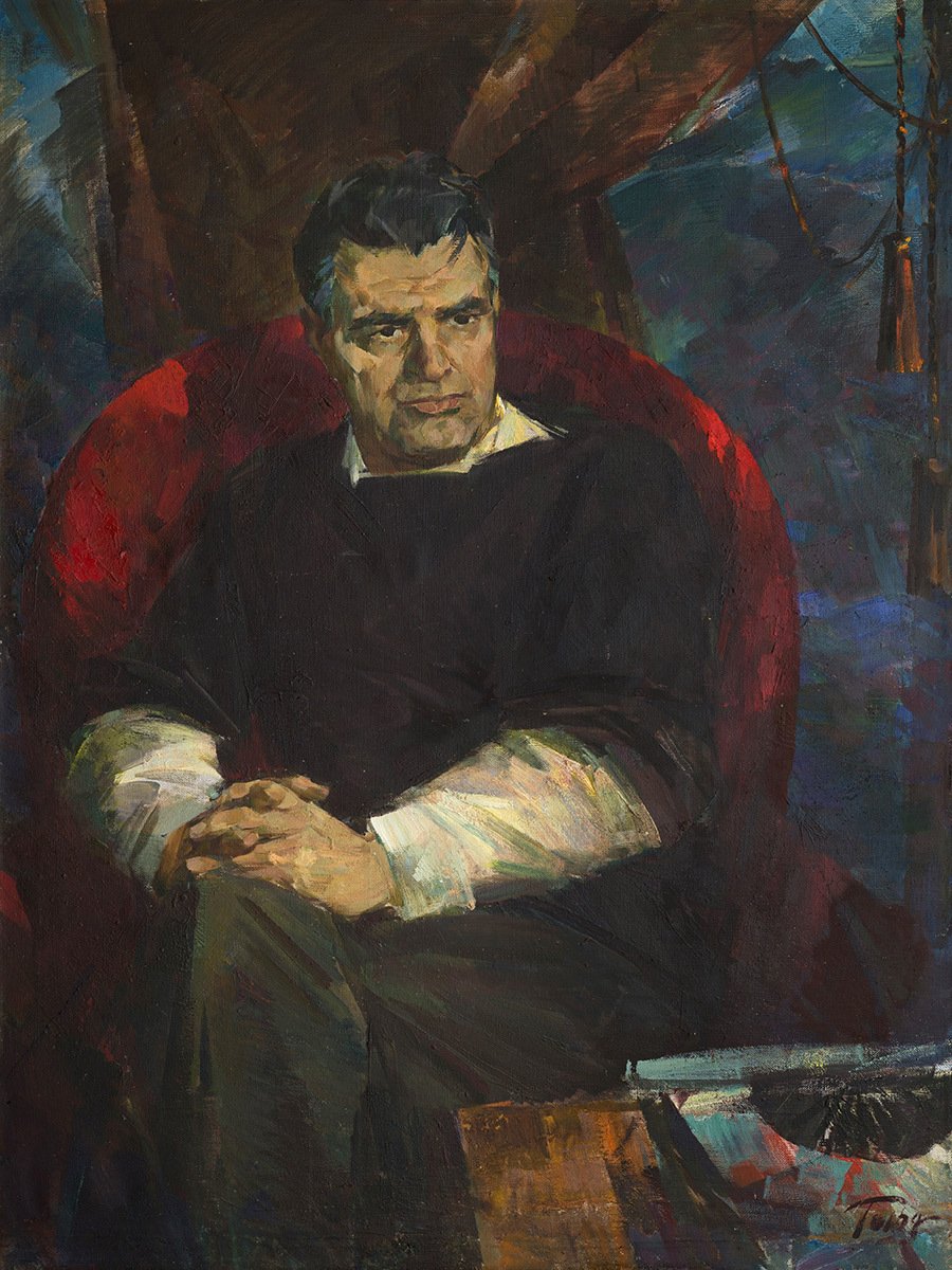 «Портрет писателя Фазиля Искандера», 1986 г.