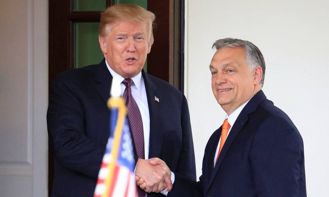 Donald Trump and Viktor Orban at the White House in Washington, 13 May 2019. Photo by  U.S. Embassy in Hungary