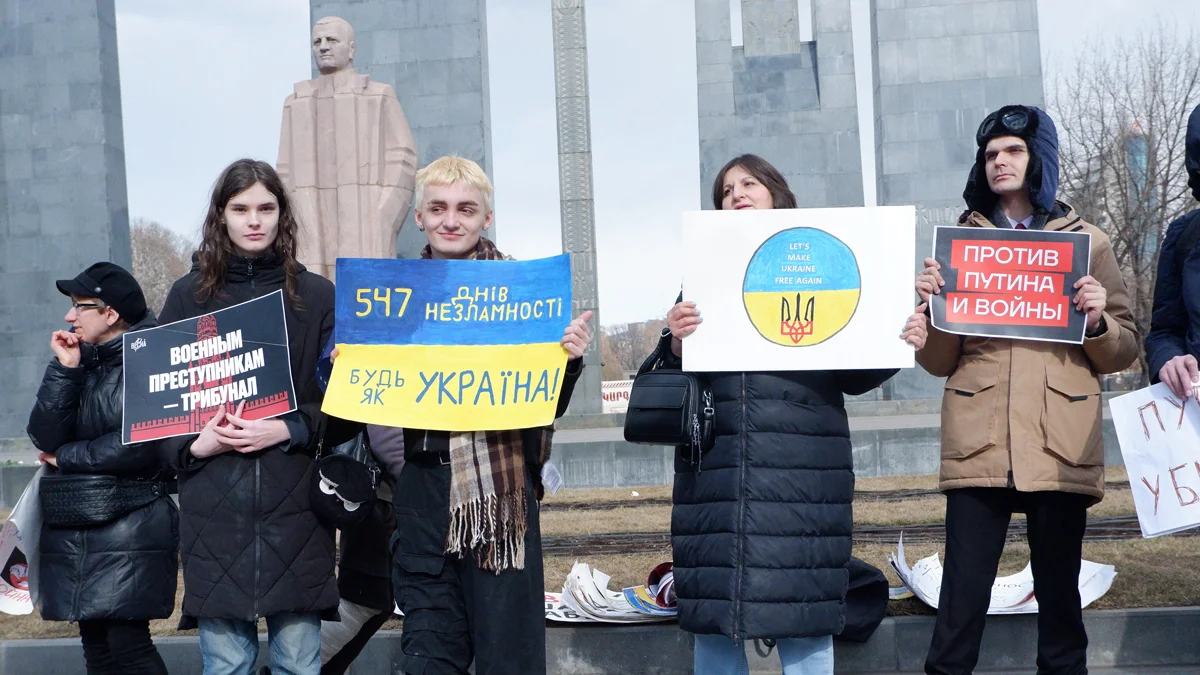 Трансперсоны на митинге в Ереване. Фото: Андрей Новашов