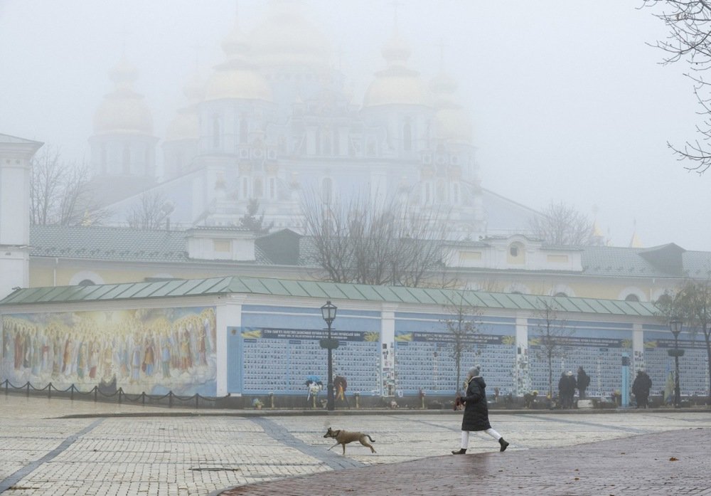 St. Michael's Golden-Domed Monastery in Kyiv, Ukraine, 9 December 2024. Photo: EPA-EFE / SERGEY DOLZHENKO