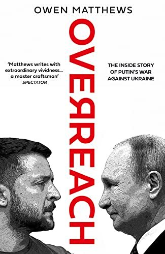 Книга Оуэна Мэтьюза «Просчет: Скрытые мотивы Путина и войны России против Украины». Фото:  Amazon