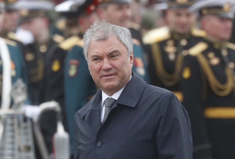 Vyacheslav Volodin. Photo: EPA-EFE/MAXIM SHIPENKOV