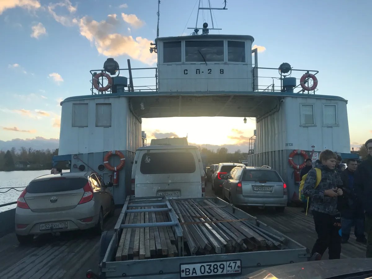 The ferry. Photo: Irina Tumakova, exclusively for Novaya Gazeta. Europe