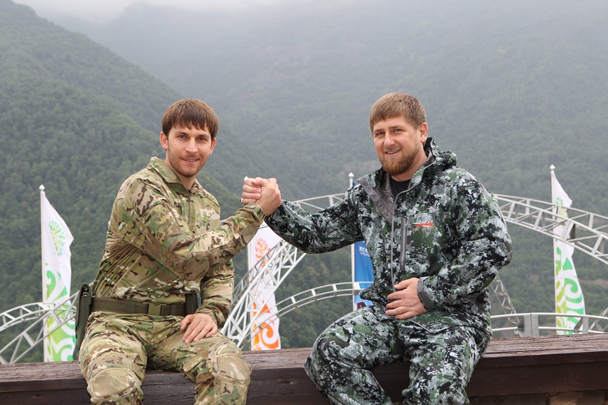 Абубакар Эдельгериев и Рамзан Кадыров. Фото:  chechnya.gov.ru