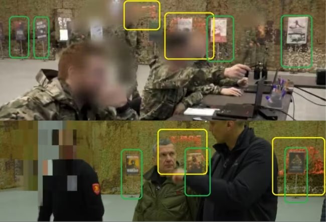 Скриншоты из видео «Рубикона». Коллаж: «Радио Свобода»