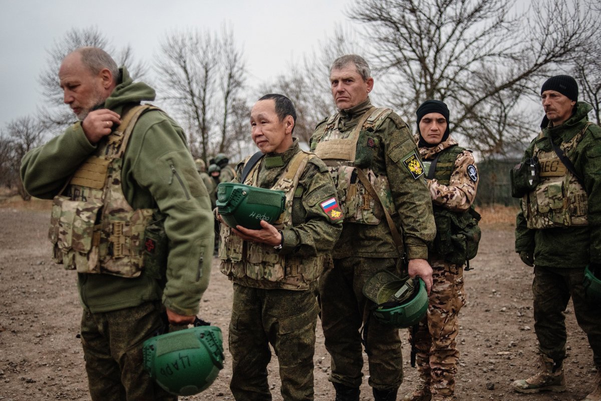 Российские военнослужащие в Украине, 3 ноября 2023 года. Фото: Валерий Мельников / Коммерсантъ / Sipa USA / Vida Press