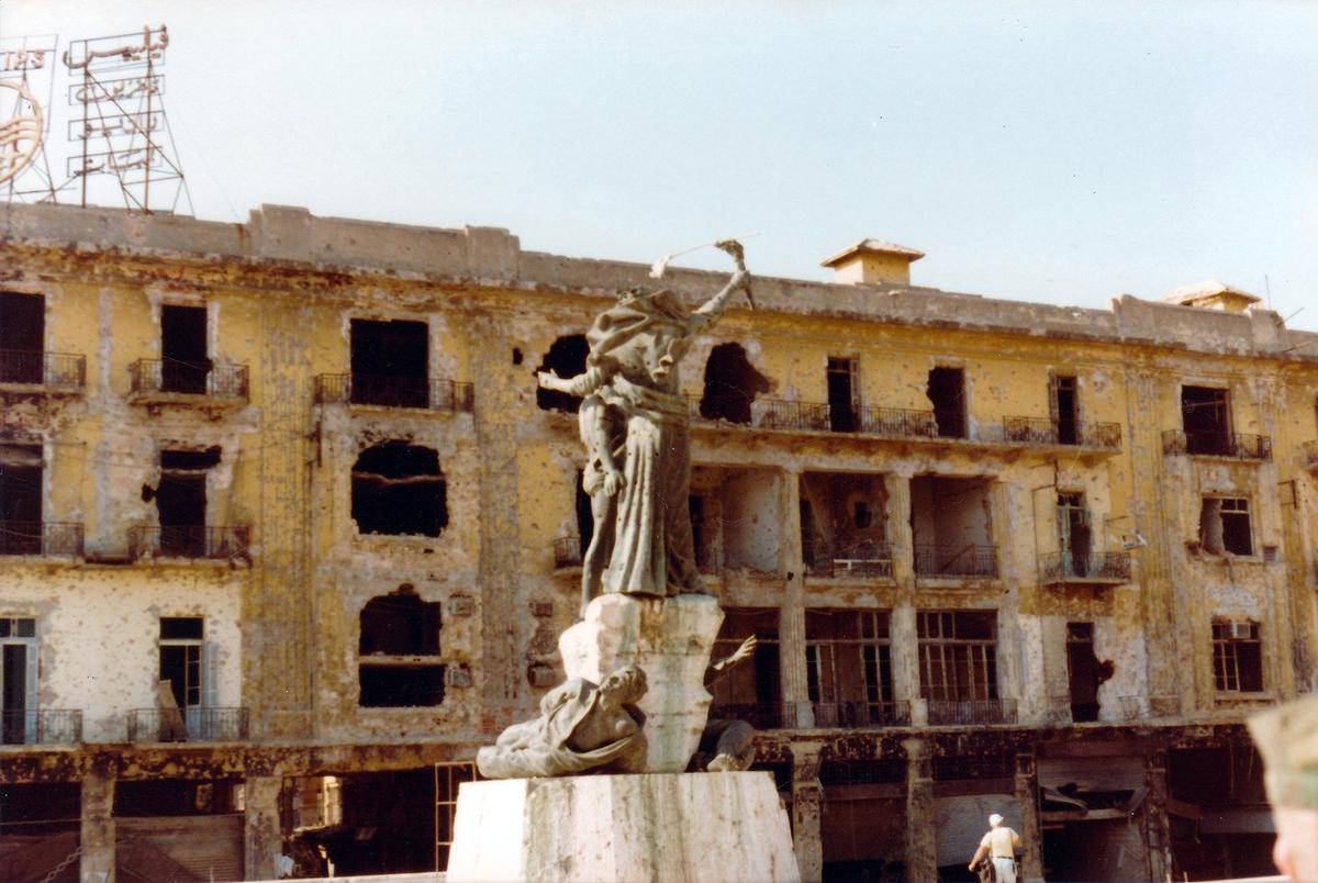 Площадь Мучеников в Бейруте, 1982 год. Фото:  Wikimedia Commons  / James Case / CC BY 2.0